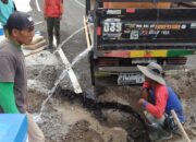Tanggap Darurat: BPBD Blitar Percepat Perbaikan Jalan Amblas di Jembatan Dawuhan