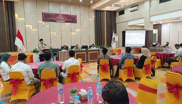 KPU Payakumbuh Gelar Rakor Kesiapan Akhir Pemungutan dan Penghitungan Suara serta Logistik Pilkada