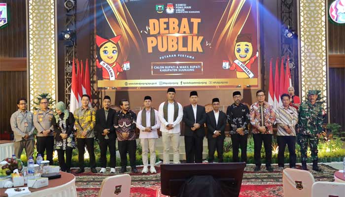 KPU Sijunjung gelar debat publik perdana Paslon Pilkada 2024