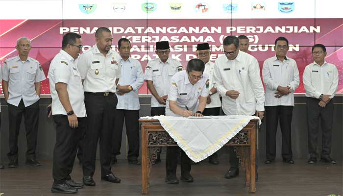 Pemprov Sumbar Optimalkan Pemungutan Pajak Daerah dan Opsen PKB dan BBNKB 1 Pemprov Sumbar Jalin Kerja Sama dengan Pemkab/Pemko untuk Optimalkan Pemungutan Pajak dan Sinergikan Pemungutan Opsen Pajak Daerah