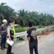 Lakalantas di Jalan Tol Kisaran-Medan di Kabupaten Asahan