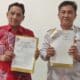 Penandatanganan Memorandum of Understanding (MoU) Diskominfo Lampung Barat dengan Pusat Hukum dan Pembangunan Fakultas Hukum Unila terkait verifikasi data perusahaan pers dan data media
