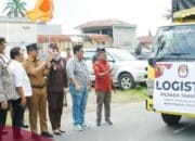 Pj Wako Sonny Lepas Pendistribusian Logistik Pilkada Padang Panjang 2024