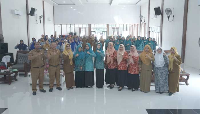 Rapat Momentum Kesrak PKK Bangga Kencana Kesehatan Kabupaten Asahan tahun 2024