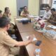 Kepala Biro Kesra Setdaprov Sumbar, Al Amin memimpin rapat terkait pembangunan kantor MUI