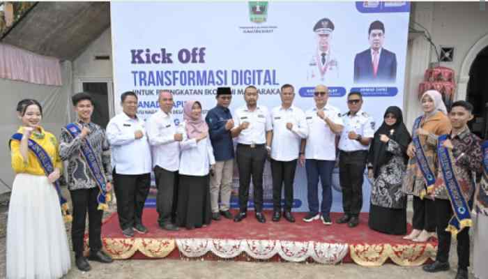 Kick Off Transformasi Digital di Limapuluh Kota, Begini Harapan Plt Gubernur Audy 1 Kick Off Transformasi Digital - untuk Peningkatan Ekonomi Masyarakat, bertempat di Kantor Wali Nagari Koto Tangah Simalanggang (Kotasima), Kabupaten Lima Puluh Kota, Sumbar