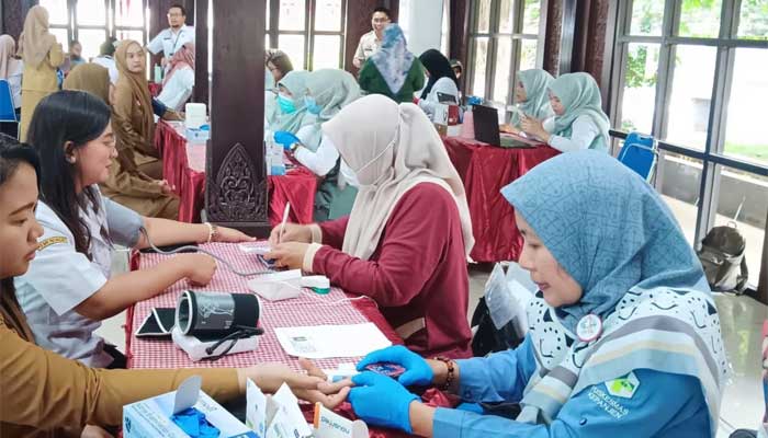 Pemkab Malang Gelar Skrining Faktor Risiko Penyakit Tidak Menular untuk Ratusan ASN