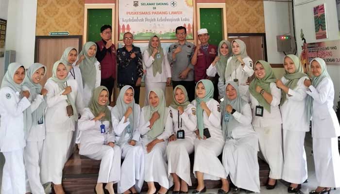 Tim Penilai Pelayanan Publik Sijunjung Kunjungi Puskesmas Padang Laweh