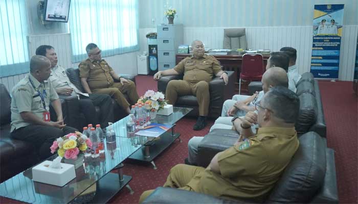 UPT Jasa Raharja Silaturahmi dengan Pemkab Asahan
