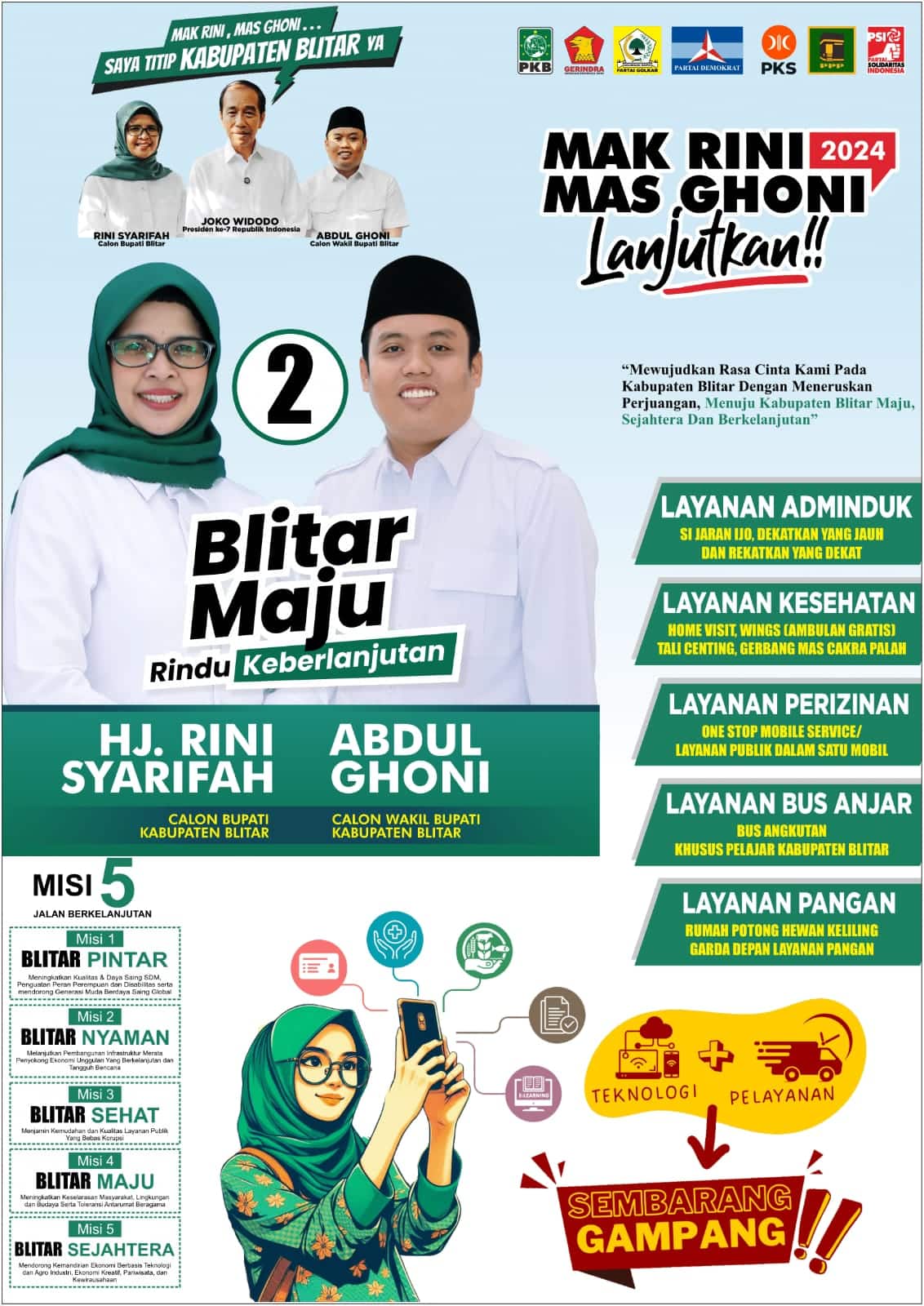 Membangun Blitar Masa Depan: Mak Rini dan Abdul Ghoni Usung Visi Sejahtera dan Berkelanjutan 1 WhatsApp Image 2024 11 10 at 21.07.52