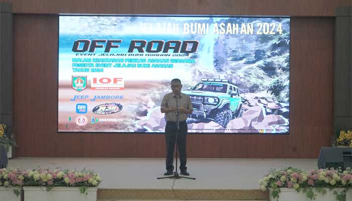 Pjs Bupati Basarin Sambut Para Peserta Off Road Jelajah Bumi Asahan 1 Pjs Bupati Asahan, Basarin Yunus Tanjung sambut Para Peserta Off Road Jelajah Bumi Asahan