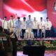 Paslon Pilkada Kota Bukittinggi saat mengikuti debat publik