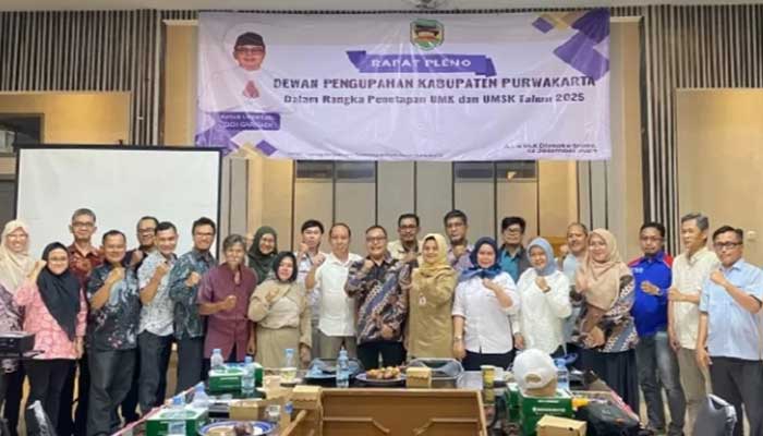 Depekab Purwakarta Gelar Rapat Pleno Penetapan UMK dan UMSK 2025
