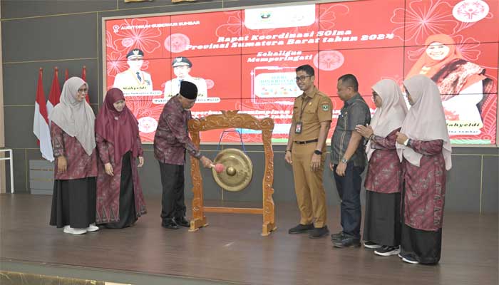 Gubernur Mahyeldi Buka Rakor SOIna Sumbar 2024