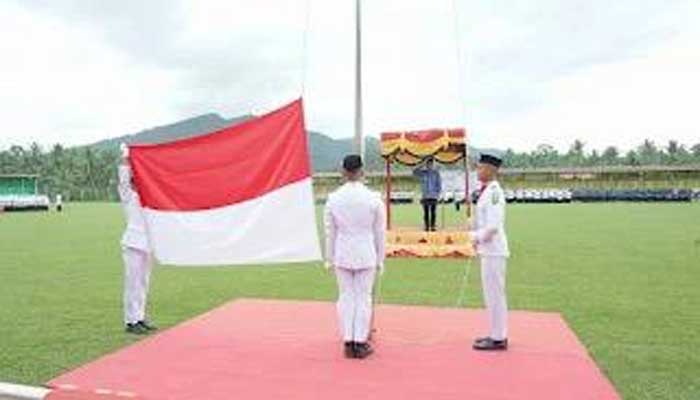 Upacara peringatan HUT Korpri ke-53 tingkat Kabupaten Sijunjung