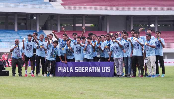 Tim Josal FC Piaman Juarai Piala Soeratin U-15 tahun 2024