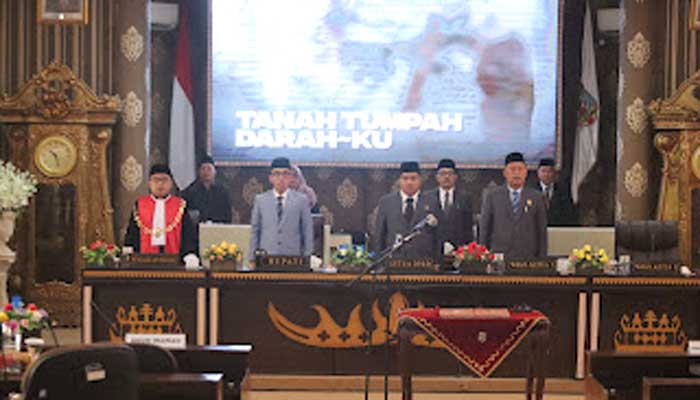 Pelantikan Pimpinan DPRD Kabupaten Way Kanan Masa Jabatan 2024-2029