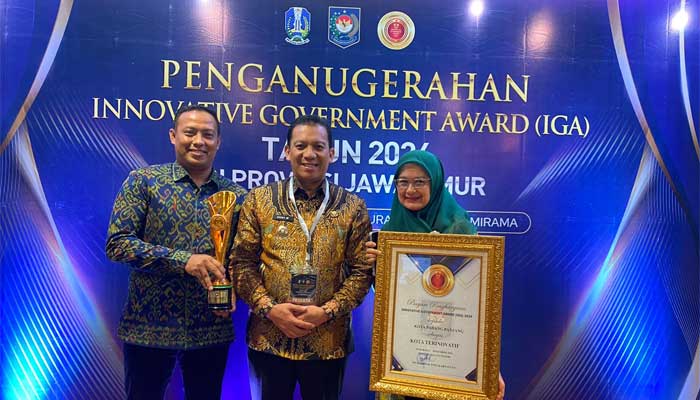 Pemko Padang Panjang Sabet Penghargaan Kota Terinovatif di IGA 2024