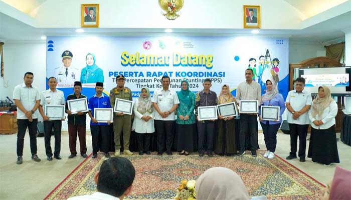 Rapat Koordinasi Tim Percepatan Penurunan Stunting (TPPS) Kota Padang Panjang