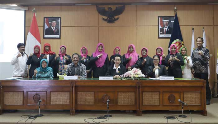 GKR Hemas dalam acara Rapat Kerja Daerah PERWOSI DIY Tahun 2024
