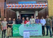 Hari Santri Nasional, Sekdakab Way Kanan Lepas Kirab Mobil Koin Santri PCNU