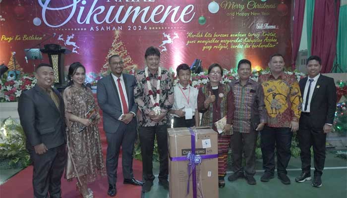 Staf Ahli Bupati Asahan Hadiri Perayaan Natal dan Oikumene 2024
