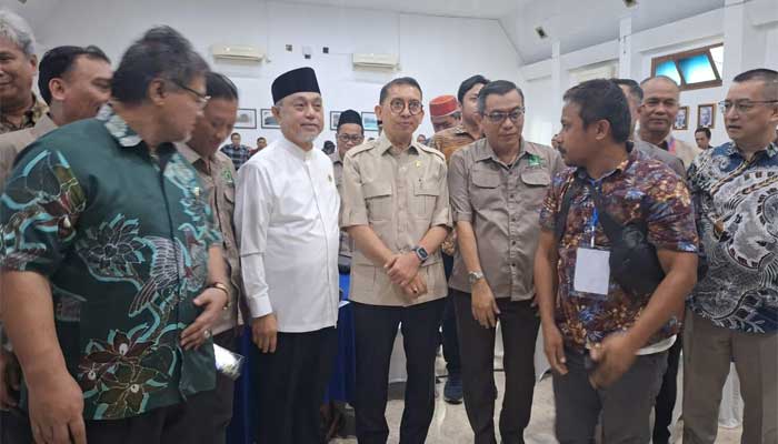 Tamsil Linrung menghadiri acara Muktamar ke-6 Serikat Tani Islam Indonesia (STII)