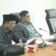 Pimpinan DPRD Dharmasraya Sujito dan Ketua Pansus I, Henrianto