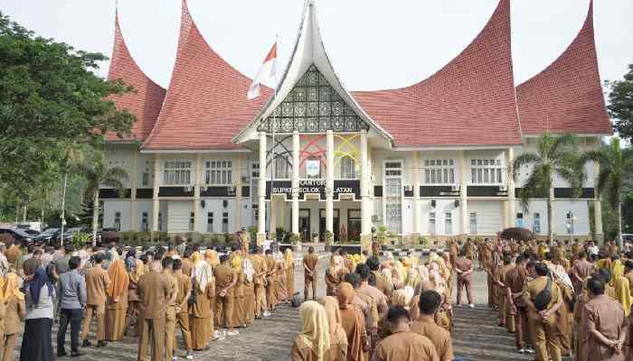 Apel Gabungan ASN di Lingkungan Pemerintah Kabupaten Solok Selatan