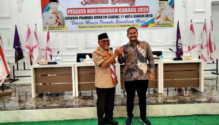 Jeffry Hibatullah Diamanahkan Sebagai Ketua Kwarcab Kota Sawahlunto 2024-2029