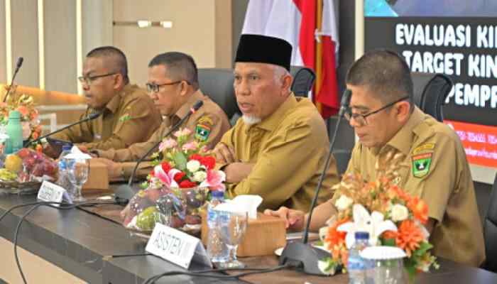 Rapat Evaluasi Kinerja Pemprov Sumbar tahun 2024