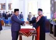 Ketua Pengadilan Negeri Blambangan Umpu Ambil Sumpah/Janji Pimpinan DPRD Way Kanan