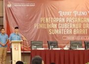 KPU Tetapkan Pasangan Mahyeldi-Vasco Ruseimy sebagai Gubernur dan Wakil Gubernur Sumbar Terpilih