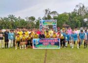 Wakil Ketua DPRD Dharmasraya Sujito Buka Open Turnamen Sepak Bola Nankobes Cup IV