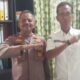 Kasat Binmas Polres Sijunjung, AKP Yulizar Herman bersama Kepala Dinas Pertanian Kabupaten Sijunjung, Ir. Ronaldi
