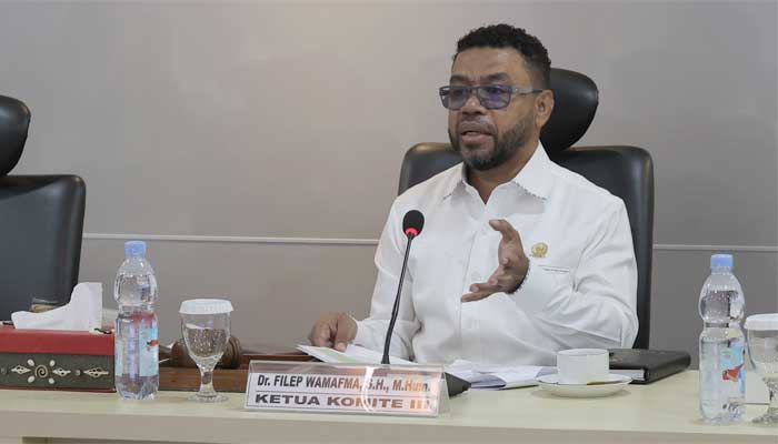 Ketua Komite III DPD RI, Filep Wamafma