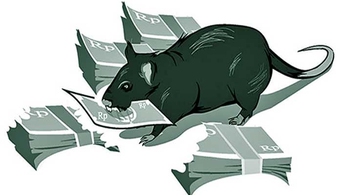Ilustrasi korupsi
