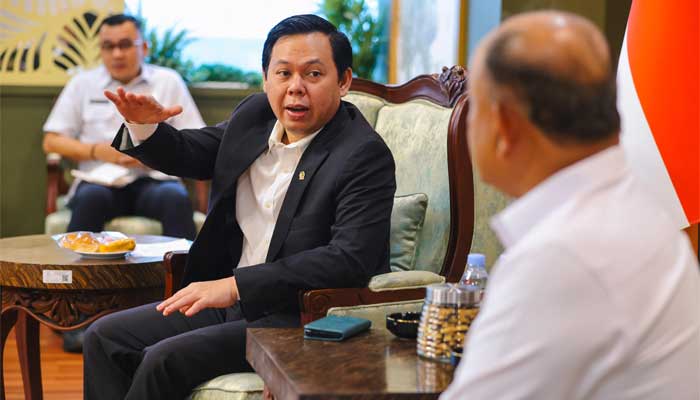 Sultan B Najamudin menerima kunjungan Kepala BGN, Dadan Hidayana