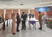 Arie Anthony Thamrin Dilantik sebagai Penjabat Sekretaris Daerah Kabupaten Way Kanan