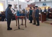 Haprin dan Eliyas Usman Dilantik sebagai Anggota DPRD Way Kanan