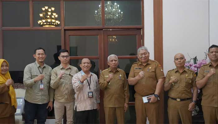 Kepala Kantor Perwakilan Bank Indonesia Pematang Siantar Audiensi dengan Bupati Asahan