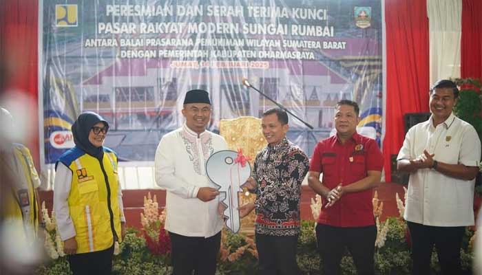 Pasar Rakyat Modern Sungai Rumbai Resmi Beroperasi