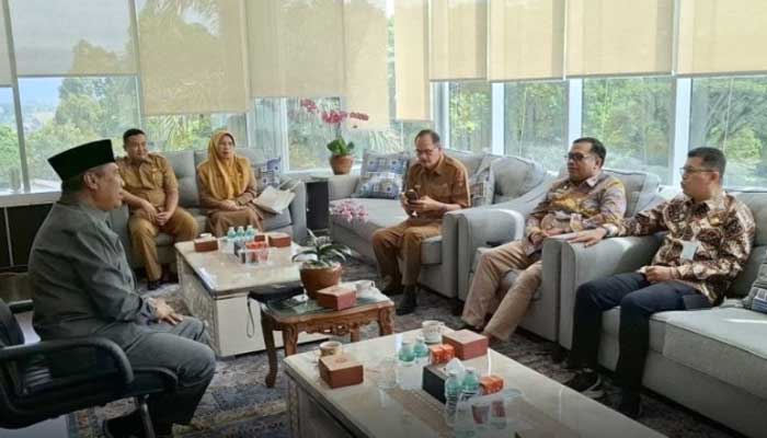Wawako Bukittinggi, Marfendi Terima Kunjungan Kerja Pemko Pekanbaru