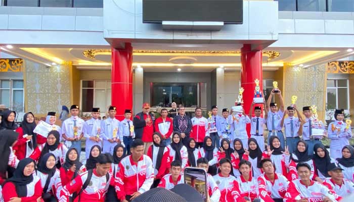 PPI Dharmasraya Sukses Gelar Lomba Paskibraka antar Sekolah