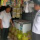 Tim Bapokting Disdagperin Muba melakukan pengecekan ke beberapa pengecer di Kecamatan Sekayu