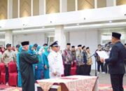 Bupati Dharmasraya Lantik Aryonni sebagai Wali Nagari Abai Siat