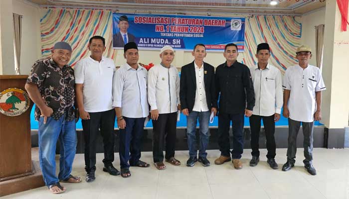 Anggota DPRD Sumbar, Ali Muda Sosialisasikan Perda Perhutanan Sosial di Pasaman