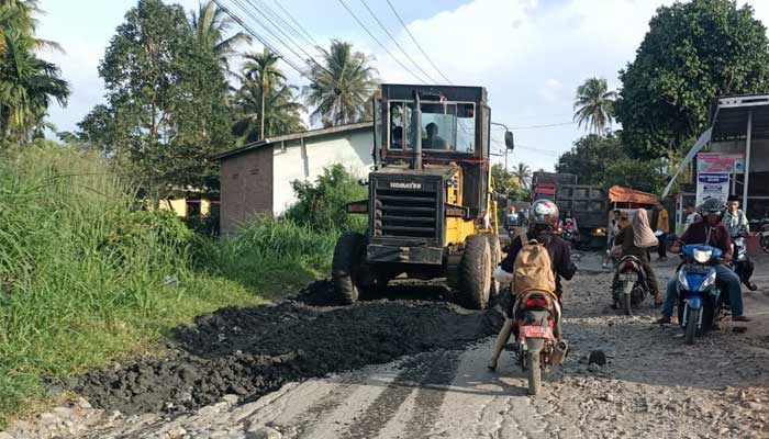 Setelah Lebaran, Ruas Jalan Batas Payakumbuh-Sitangkai akan Di-Rigid Beton