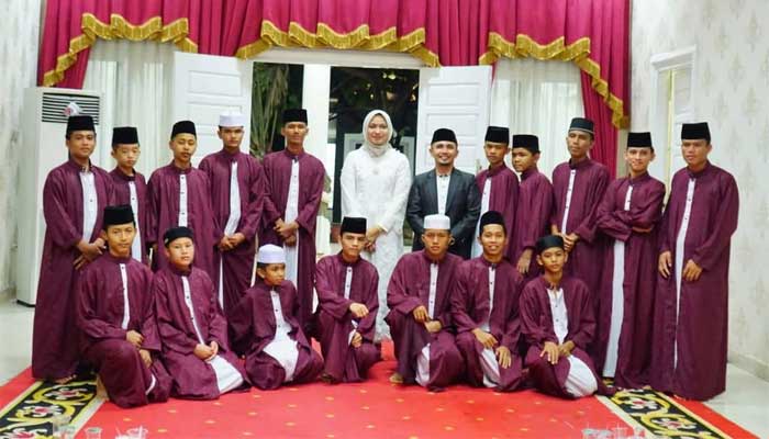Bupati Dharmasraya, Annisa Suci Ramadhani buka puasa bersama anak yatim