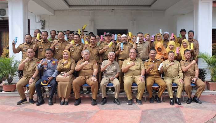 Bupati Surya Temu Pamit dengan Aparatur Kecamatan se-Kabupaten Asahan